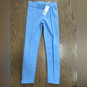 Janie and Jack light blue legging pants (size 6)